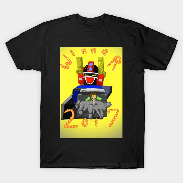 megazord madness 2017 champion T-Shirt by itsmorphintimepodcaststore